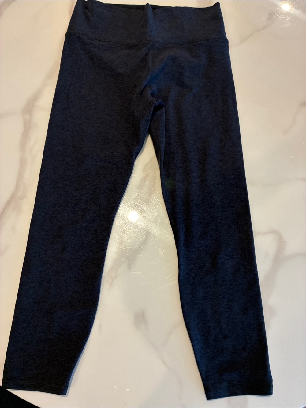 Vuori Navy Blue Stretch Leggings